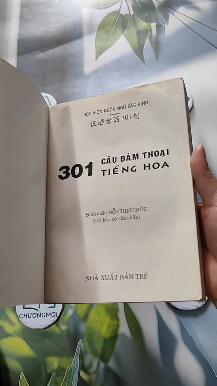 301 Câu Đàm Thoại Tiếng Hoa (Hoa - Anh - Việt) 5