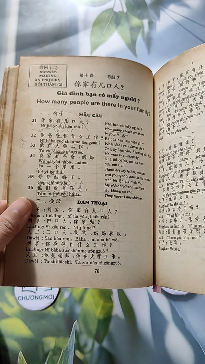 301 Câu Đàm Thoại Tiếng Hoa 13