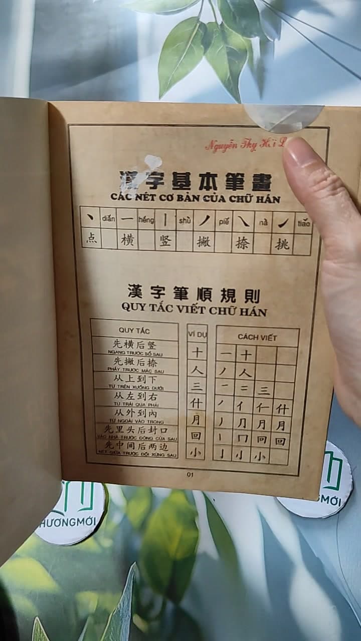 Tập Viết Chữ Hoa 9