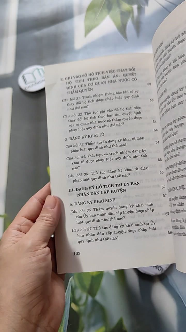 Tìm Hiểu Luật Hộ Tịch 14