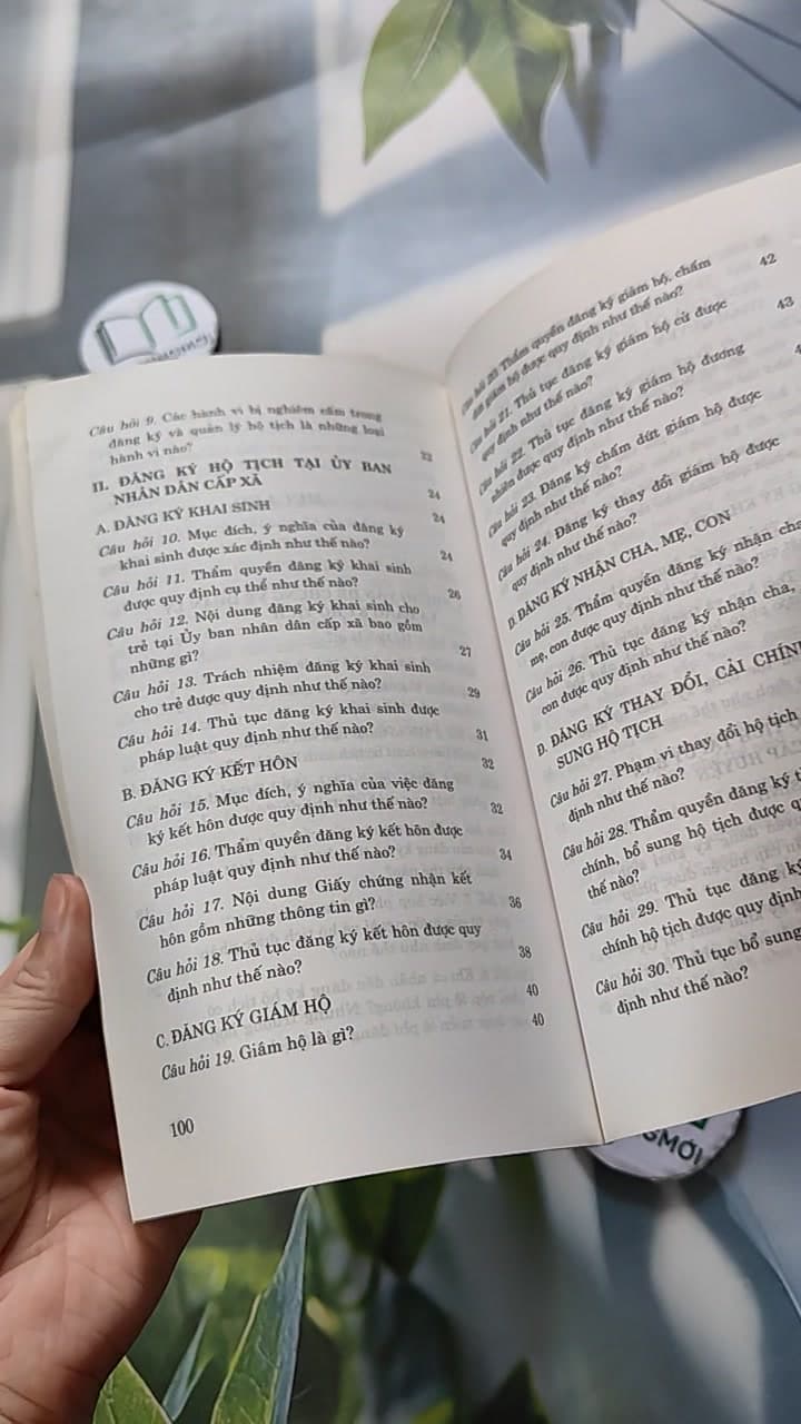 Tìm Hiểu Luật Hộ Tịch 10