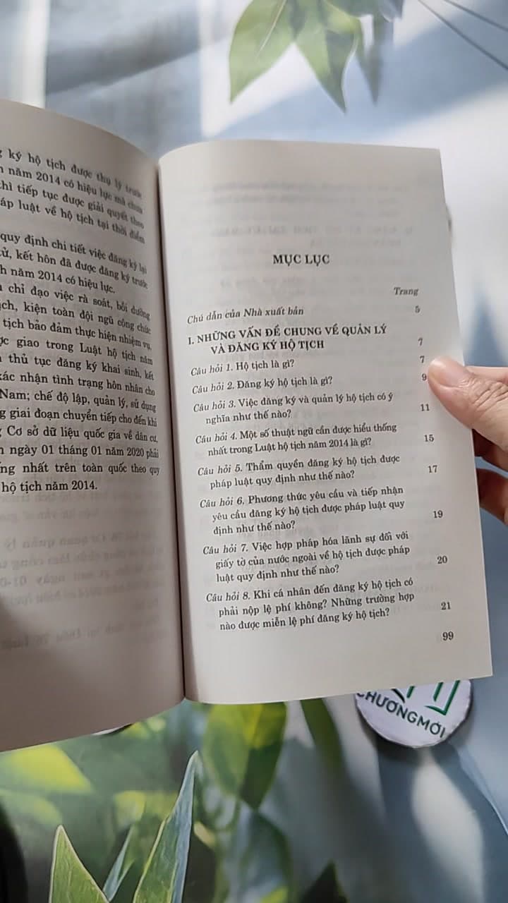 Tìm Hiểu Luật Hộ Tịch 11