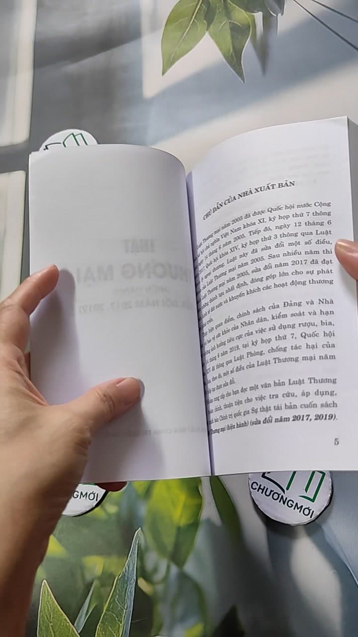 Luật Thương Mại Hiện Hành Sửa Đổi Năm 2017 , 2019 6