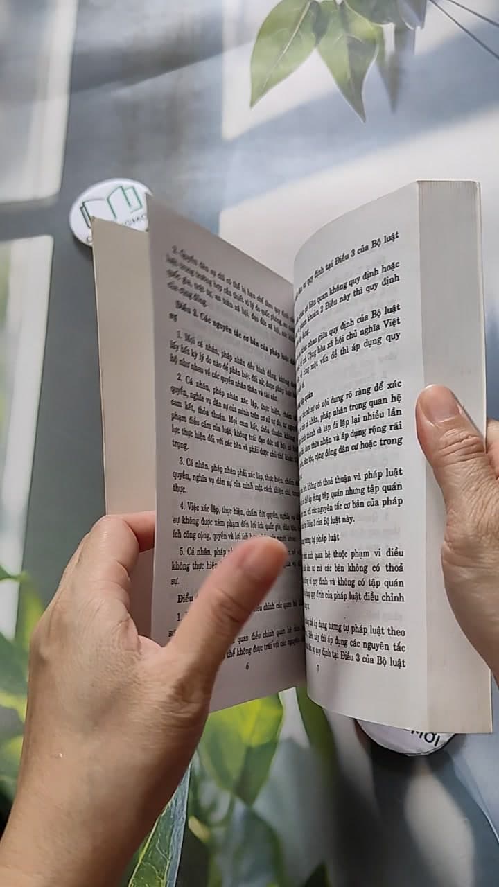 Bộ Luật Dân Sự Của Nước Cộng Hòa Xã Hội Chủ Nghĩa Việt Nam 6