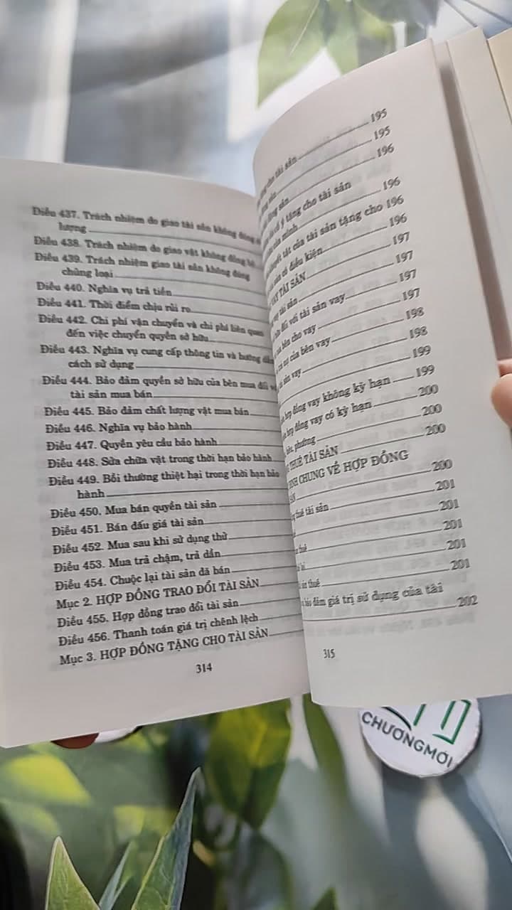 Bộ Luật Dân Sự Của Nước Cộng Hòa Xã Hội Chủ Nghĩa Việt Nam 11