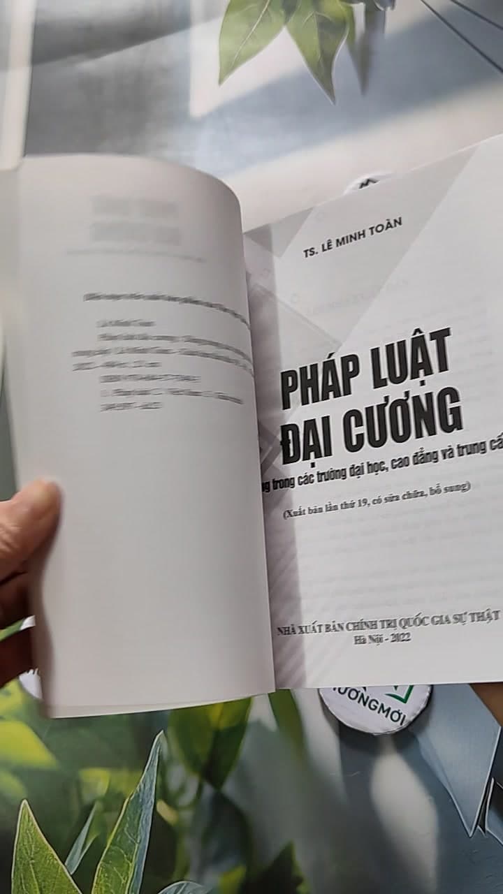 Pháp Luật Đại Cương Dùng Trong Các Trường Đại Học, Cao Đẳng Và Trung Cấp 6