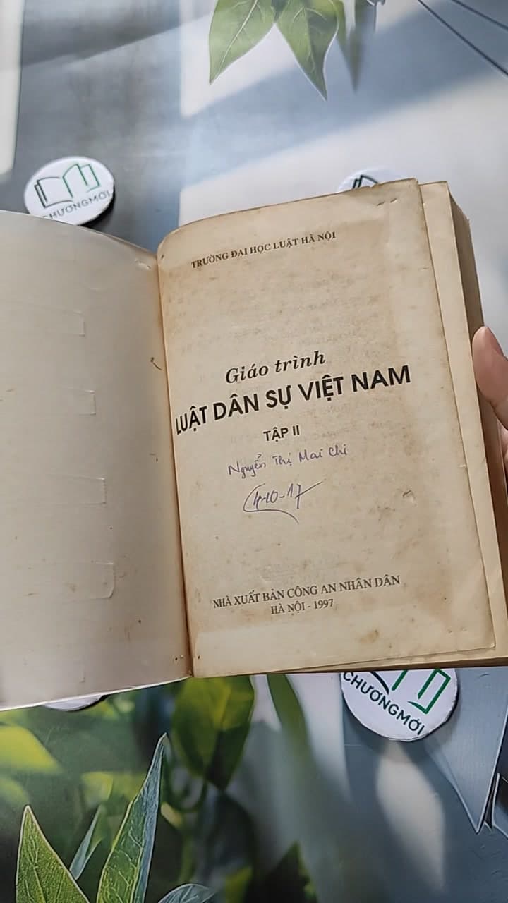 Giáo Trình Luật Dân Sự Việt Nam 2 5
