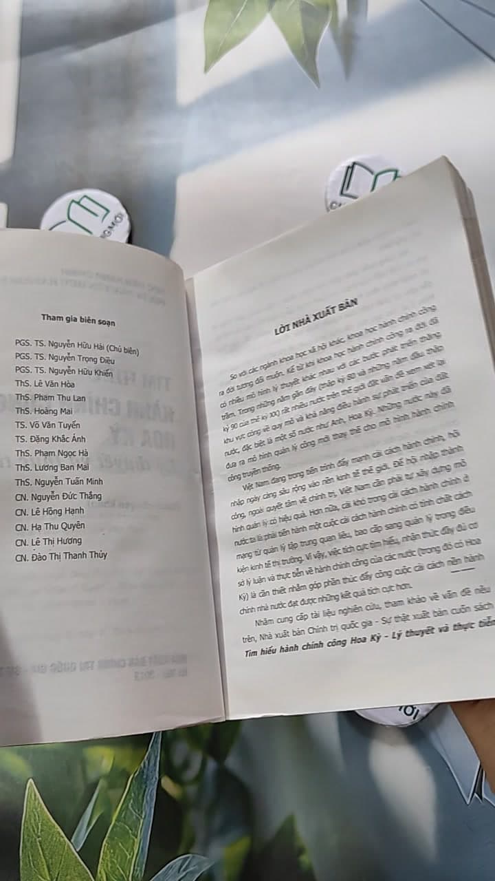 Tìm Hiểu Hành Chính Công Hoa Kỳ - Lý Thuyết Và Thực Tiễn 8