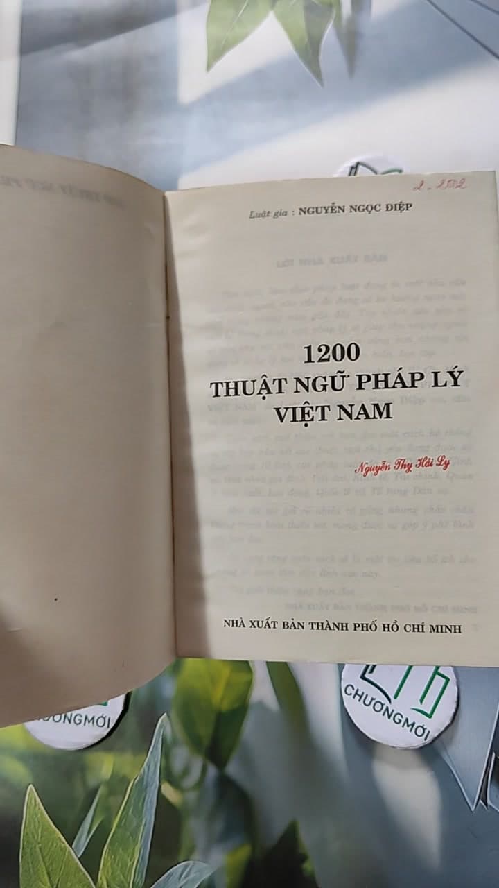 1200 Thuật Ngữ Pháp Lý Việt Nam 6