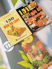 Combo Nấu Ăn: Cocktail Bỗ Dưỡng, 150 Món Chay, 151 Món Đãi Khách