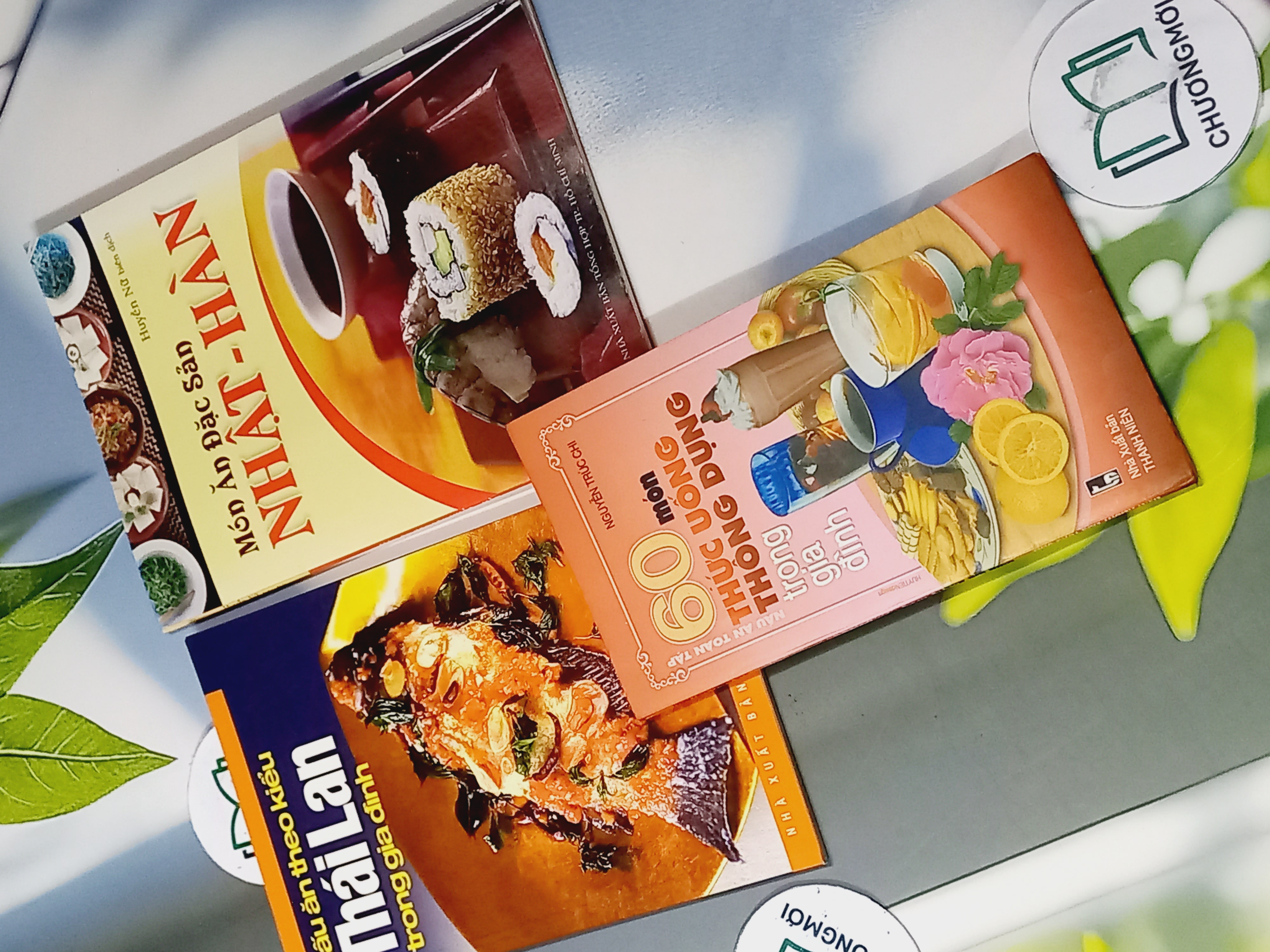 Combo Ẩm Thực: 60 Món Thức Uống Thông Dụng, Nấu Ăn Kiểu Thái Lan, Món Ăn Nhật - Hàn