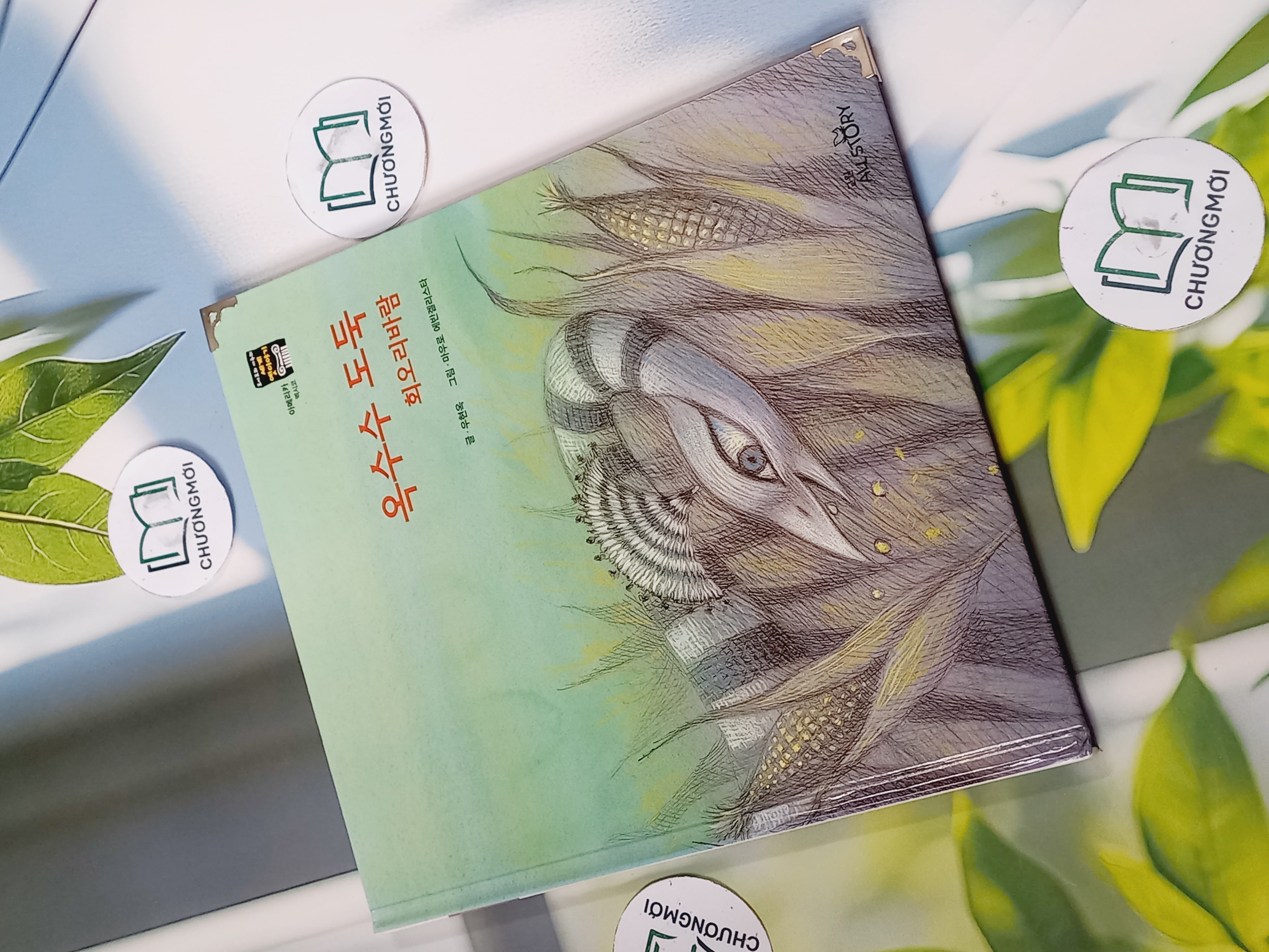 Truyện thiếu nhi Hàn Quốc: Moyamo Anu 23 -  모야모 아누와: 옥수수 도둑;. 회오리바람