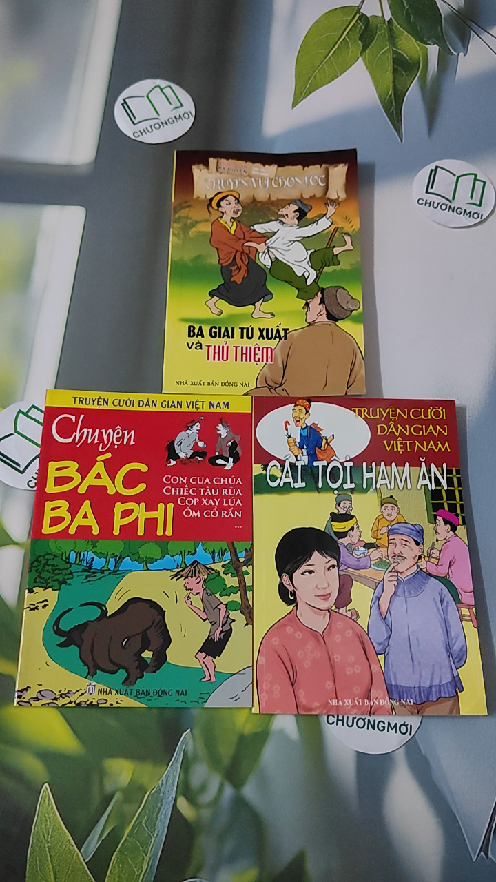 Combo 3 quyển truyện cười dân gian Việt Nam