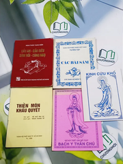 Combo: Cầu An-Cầu Siêu-Sám Hối-Cúng Thọ, Các Bài Sám,Thiền Môn Khẩu Quyết, Kinh Cứu Khổ