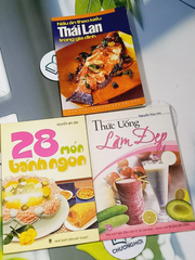 Combo Ẩm Thực:Thức Uống Làm Đẹp, 28 Món Bánh Ngon, Nấu Ăn Kiểu Thái Lan